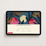 "Tropical Sonata" - Online Party Invitations in Hawaii by Ani Somi - Desktop layout