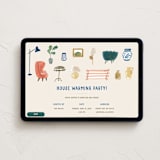 "Fav Things" - Online Party Invitations in Petal by Teju Reval - Desktop layout