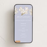"In Bloom" - Online Party Invitations in Orchid by Lottie Aldarwish - Mobile layout