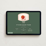 "Dunk" - Online Party Invitations in Ivy by Gwen Bedat - Desktop layout