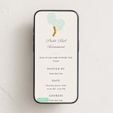 "Pickle" - Online Party Invitations in Pool by Gwen Bedat - Mobile layout