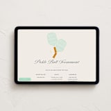 "Pickle" - Online Party Invitations in Pool by Gwen Bedat - Desktop layout