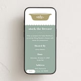 "Stock The Freezer" - Online Party Invitations in Forest by Britainy Guadagnolo - Mobile layout