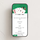 "Game Time!" - Online Party Invitations in Cotton by Sherley Ferreira - Mobile layout
