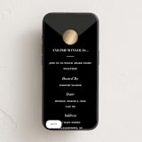 "The Winner Is" - Online Party Invitations in Tuxedo by Clazena - Mobile layout