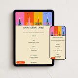 "Pop" - Online Party Invitations in Confetti Fizz by Kelsey Mucci - Mobile + desktop layout