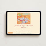 "Spread a Blanket, Share a Bite!" - Online Party Invitations in Cardinal by Sarah Rosenthal - Desktop layout