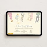 "Sip, Sway, Groove the Night Away!" - Online Party Invitations in Ivory by Sarah Rosenthal - Desktop layout