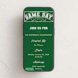 "The Big Game" - Online Party Invitations in Grass by Becky Nimoy - Mobile layout