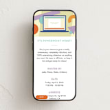 "PowerPoint Party" - Online Party Invitations in Retro by taylorVdesign - Mobile layout