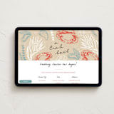 "Crab Boil" - Online Party Invitations in Vanilla by Alethea and Ruth - Desktop layout