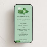 "New Pad" - Online Party Invitations in Lily Pad by mo kelley - Mobile layout