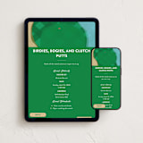 "Golf Course" - Online Party Invitations in Grass by Becky Nimoy - Mobile + desktop layout