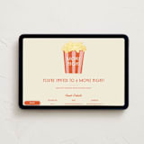 "Pop Corn" - Online Party Invitations in Candy by Gwen Bedat - Desktop layout