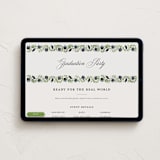 "Hats Off" - Online Party Invitations in Neutral by Claudia Orengo - Desktop layout