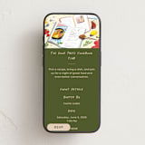 "Good Taste Cookbook Club" - Online Party Invitations in Avocado by Kayla King - Mobile layout