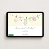 "Summer Social" - Online Party Invitations in Pink Lemonade by Tasha Meurer - Desktop layout