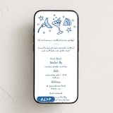 "Quirky Cocktail" - Online Party Invitations in Cornflower by Anna Black - Mobile layout