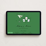 "Mahjong" - Online Party Invitations in Bamboo by Jennifer Lew - Desktop layout