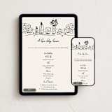 "Spa Day Social" - Online Party Invitations in Cream by Emily Sabol Goss - Mobile + desktop layout