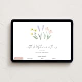 "She's a Wildflower" - Online Party Invitations in Pastel by Itsy Belle Studio - Desktop layout