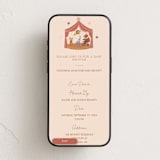 "Little Circus" - Online Party Invitations in Petal by Rina Ozum - Mobile layout