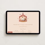 "Little Circus" - Online Party Invitations in Petal by Rina Ozum - Desktop layout