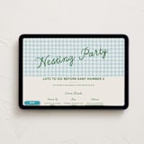 "A Nesting Party" - Online Party Invitations in Bluebird by Kelly Watkins - Desktop layout