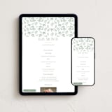 "Safari" - Online Party Invitations in Palm by Jenna Holcomb - Mobile + desktop layout