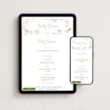 "Locally Grown Sketch" - Online Party Invitations in Meadow by Jenna Holcomb - Mobile + desktop layout