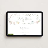 "Locally Grown Sketch" - Online Party Invitations in Meadow by Jenna Holcomb - Desktop layout