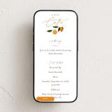 "Little Cutie" - Online Party Invitations in Clementine by Stacey Meacham - Mobile layout