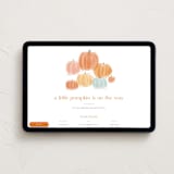"autumn pumpkins" - Online Party Invitations in Pumpkin by Rebecca Durflinger - Desktop layout