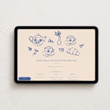"Doodle Tea Party" - Online Party Invitations in Fine China by Carmia Jordaan - Desktop layout