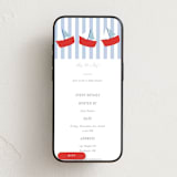 "Sail Boats Baby" - Online Party Invitations in Periwinkle by Angela Thompson - Mobile layout