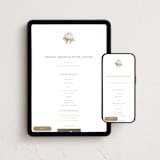 "Hydrangea bloom" - Online Party Invitations in Cotton by Stacey Meacham - Mobile + desktop layout