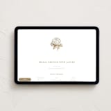 "Hydrangea bloom" - Online Party Invitations in Cotton by Stacey Meacham - Desktop layout