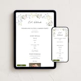 "Garden floral" - Online Party Invitations in Cloud by Baumbirdy - Mobile + desktop layout