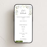 "Garden floral" - Online Party Invitations in Cloud by Baumbirdy - Mobile layout