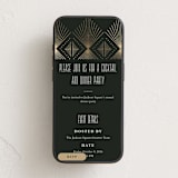 "Deco pattern" - Online Party Invitations in Onyx by Ana de Sousa - Mobile layout