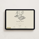 "À table!" - Online Party Invitations in Ink by Studio Suku - Desktop layout