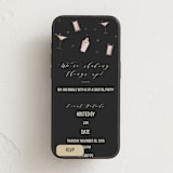 "Celebratory Cocktails" - Online Party Invitations in Ink by Bethan - Mobile layout