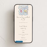 "Shindig" - Online Party Invitations in Champagne by Paper Sun Studio - Mobile layout