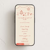 "Party On" - Online Party Invitations in Sangria Spark by Zove Ahhh - Mobile layout