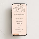 "Just Because" - Online Party Invitations in Petal by Jennifer Lew - Mobile layout