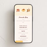 "Pancake Day" - Online Party Invitations in Winner by Sherley Ferreira - Mobile layout