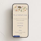 "Potluck Sketch" - Online Party Invitations in Pudding by Adelyn T. - Mobile layout