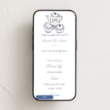 "Elegant Tea" - Online Party Invitations in Lagoon by Becky Nimoy - Mobile layout