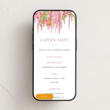 "whimsical garden" - Online Party Invitations in Peony by Erin Deegan - Mobile layout