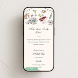 "Hook, Line, Party Time" - Online Party Invitations in Seashell by Sarah Rosenthal - Mobile layout